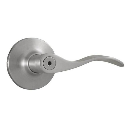 Weslock New Haven Privacy Lock ADJ Latch and Full Lip Strike Satin Nickel 00210XNXNFR20